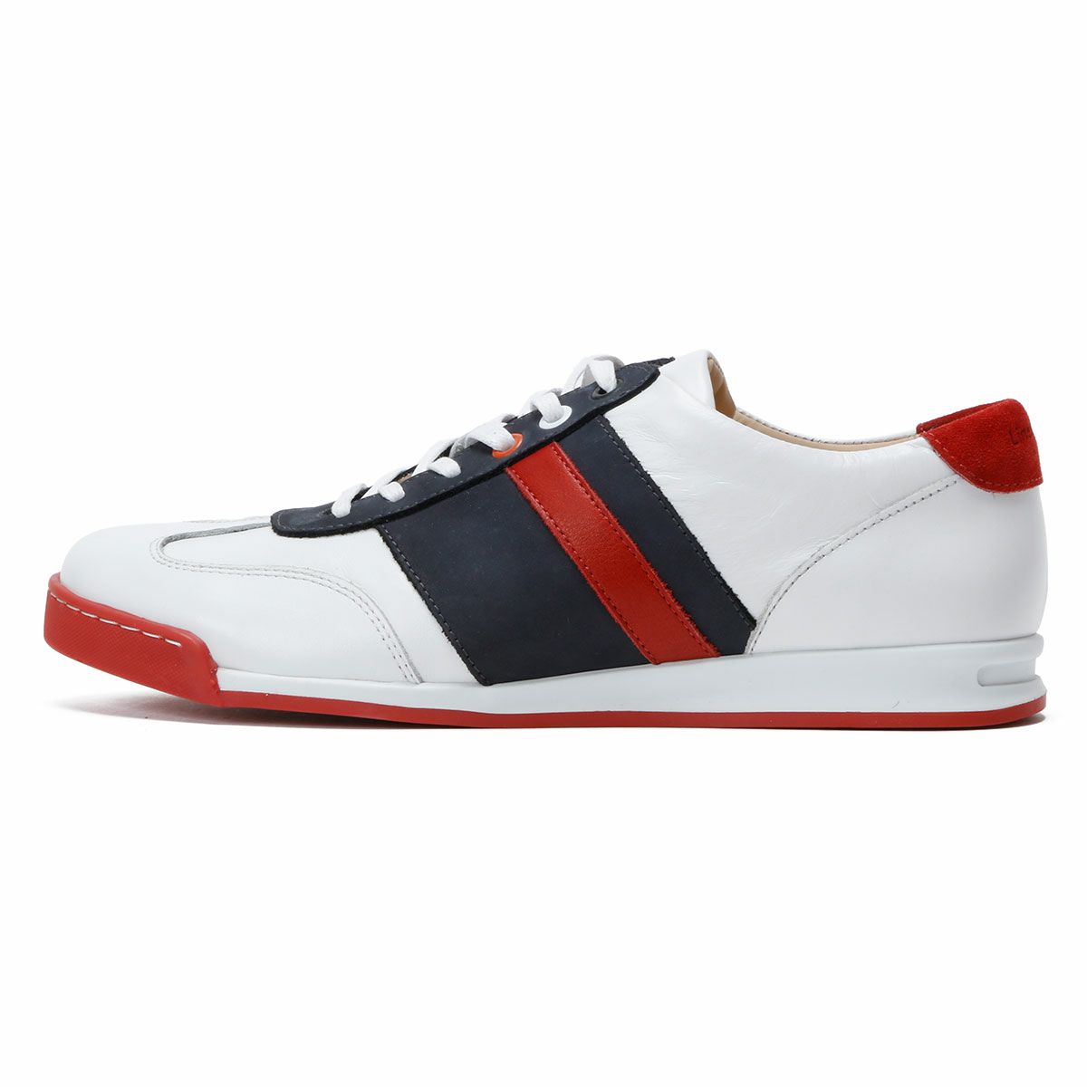 Linea di Corsa｜ハラマ ビアンコ｜スニーカー｜ホワイト×ブルー×レッド