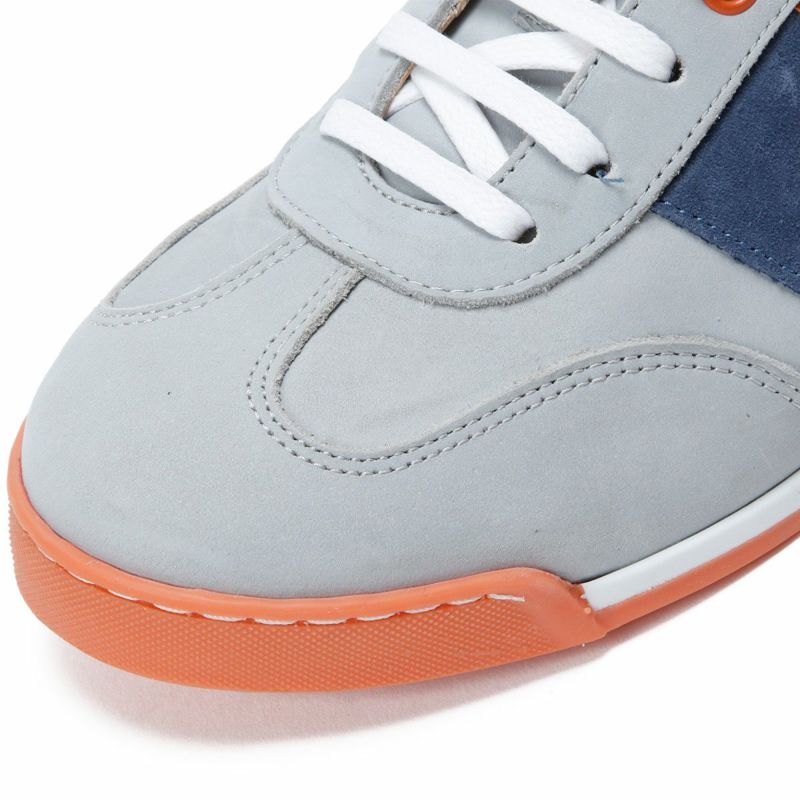 Linea di Corsa｜ハラマ アラスカ｜スニーカー｜ライトブルー×オレンジ