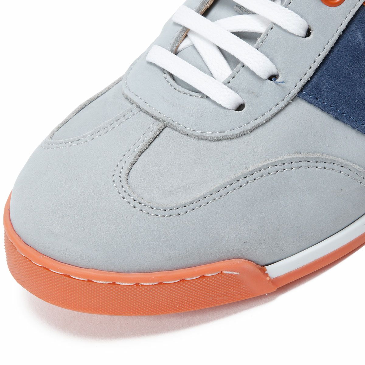 Linea di Corsa｜ハラマ アラスカ｜スニーカー｜ライトブルー×オレンジ