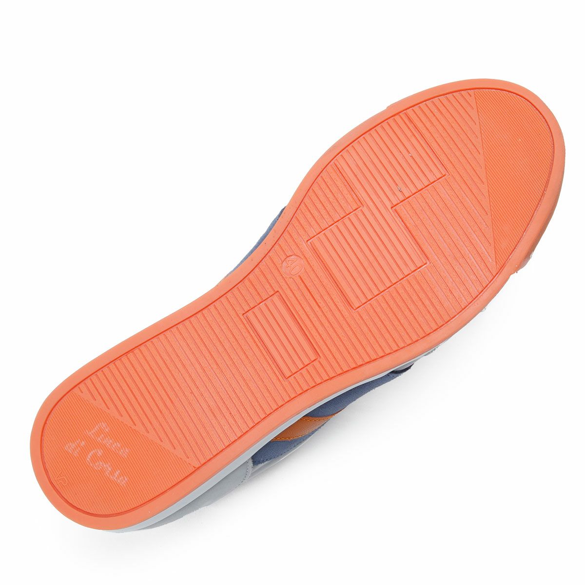 Linea di Corsa｜ハラマ アラスカ｜スニーカー｜ライトブルー×オレンジ