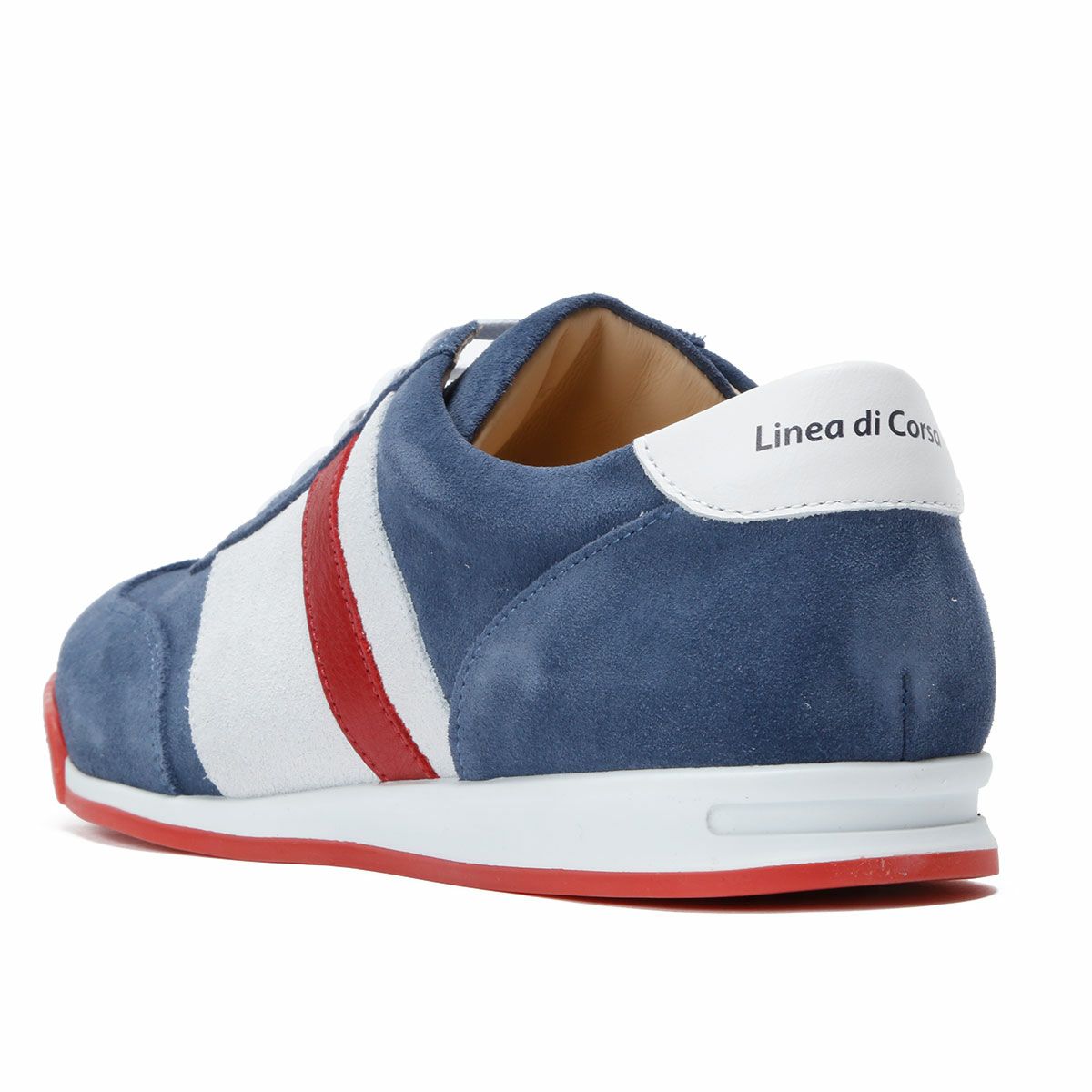 Linea di Corsa｜ハラマ トリコローレ｜スニーカー｜ブルー×ホワイト×レッド