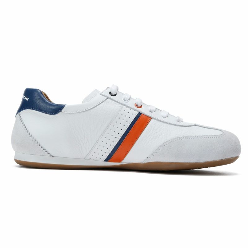 Linea di Corsa｜パナメリカ コルサ｜スニーカー｜ホワイト×オレンジ