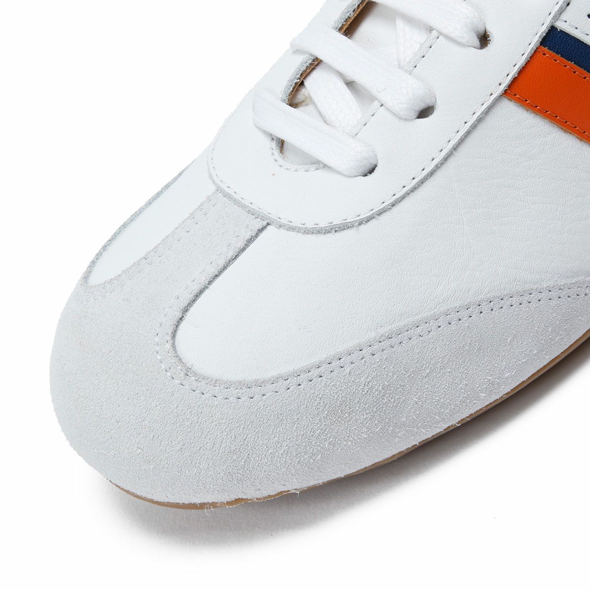 Linea di Corsa｜パナメリカ コルサ｜スニーカー｜ホワイト×オレンジ