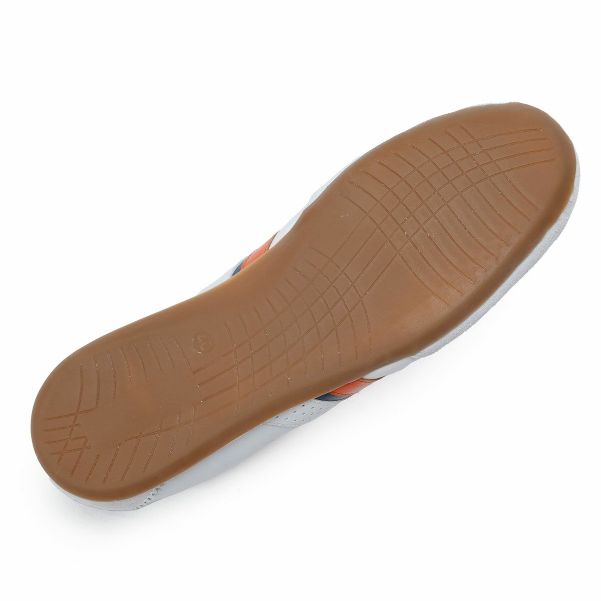 Linea di Corsa｜パナメリカ コルサ｜スニーカー｜ホワイト×オレンジ