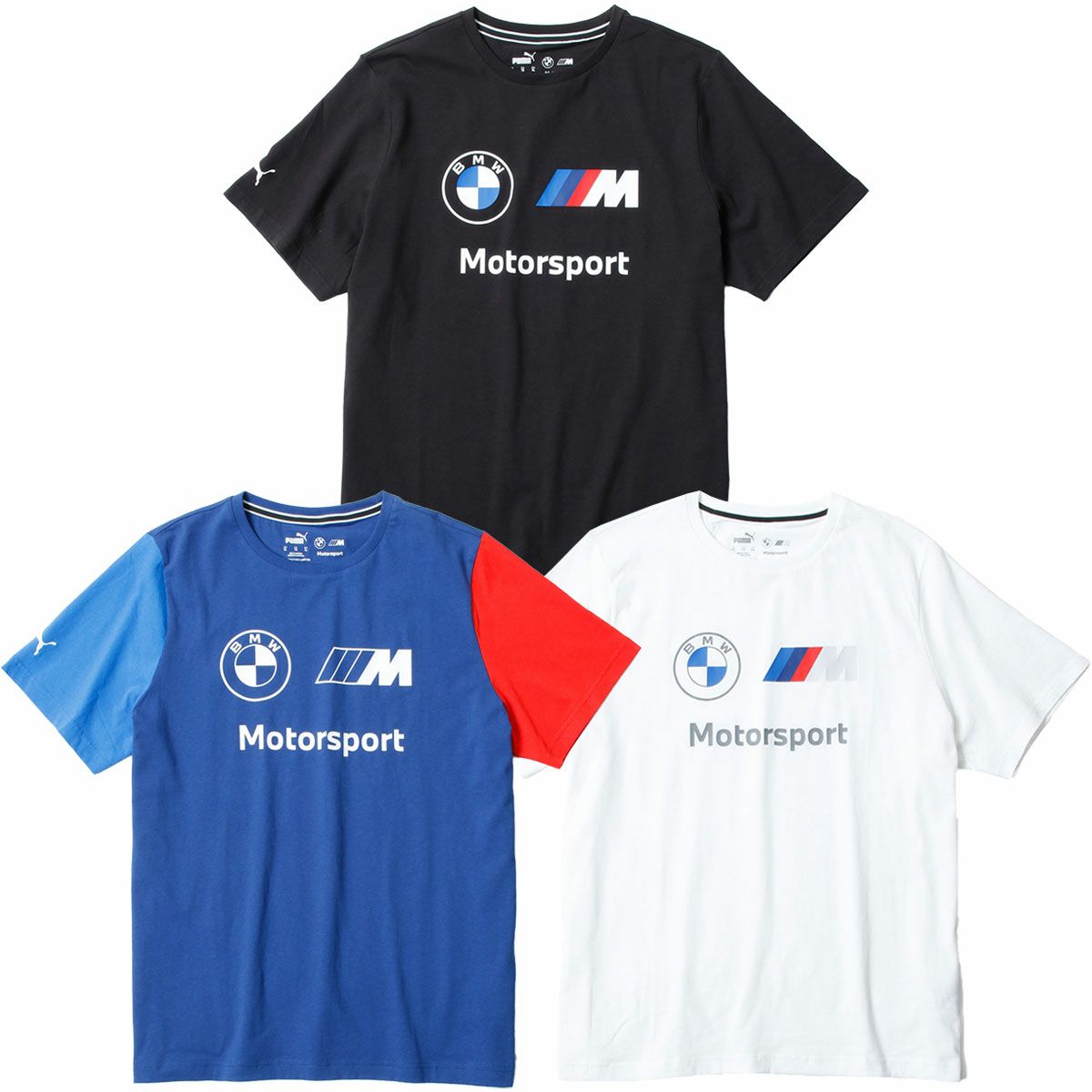 BMW PUMA｜BMW MMS ESS ロゴ Tシャツ｜
