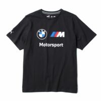BMW PUMA｜BMW MMS ESS ロゴ Tシャツ｜ブラック