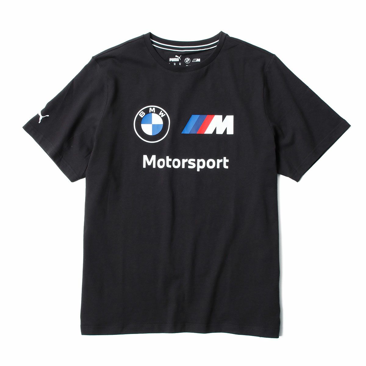 BMW PUMA｜BMW MMS ESS ロゴ Tシャツ｜ブラック