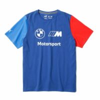 BMW PUMA｜BMW MMS ESS ロゴ Tシャツ｜ブルー