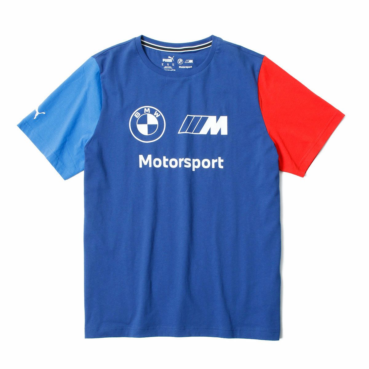 BMW PUMA｜BMW MMS ESS ロゴ Tシャツ｜ブルー