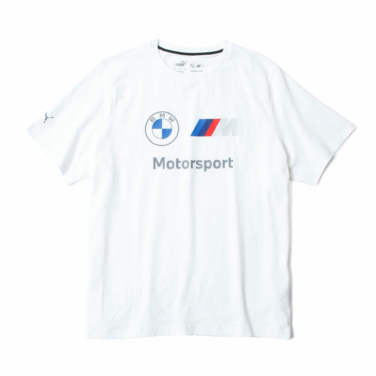BMW PUMA｜BMW MMS ESS ロゴ Tシャツ｜ホワイト