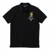 Replay｜タイガーグラフィック ポロシャツ｜ブラック