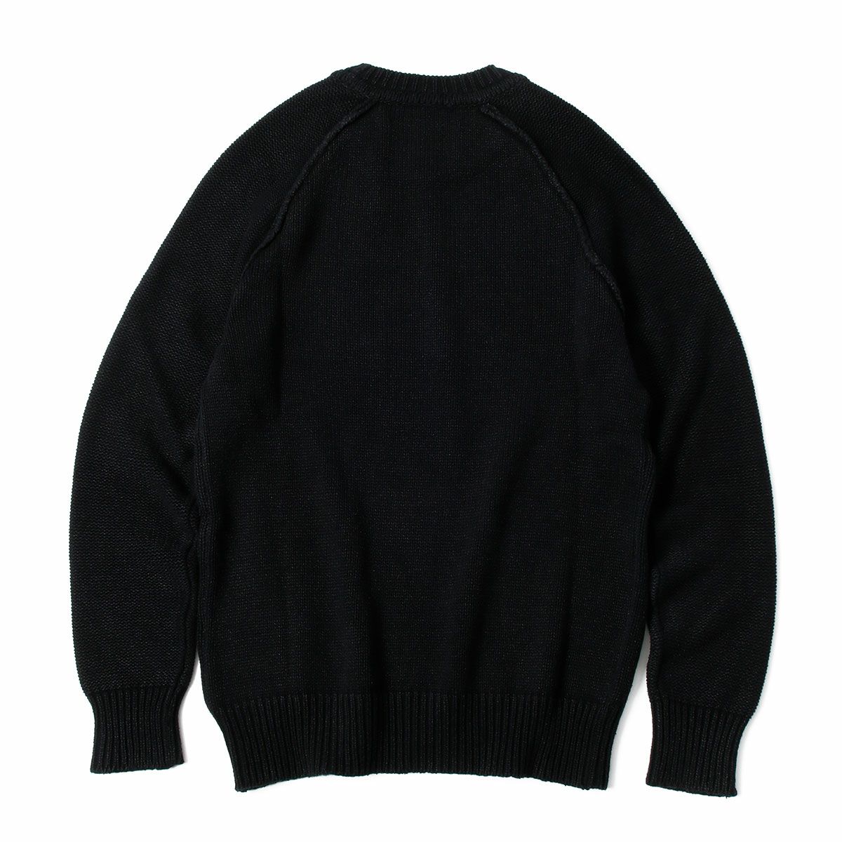 Replay｜クルーネック タイガー セーター｜ニット｜ブラック