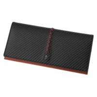 neuinteresse｜クチーレ ササマチ長財布｜ブラック×レッド