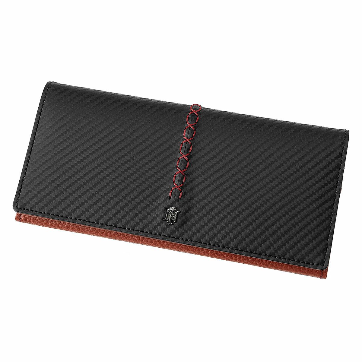 neuinteresse｜クチーレ ササマチ長財布｜ブラック×レッド