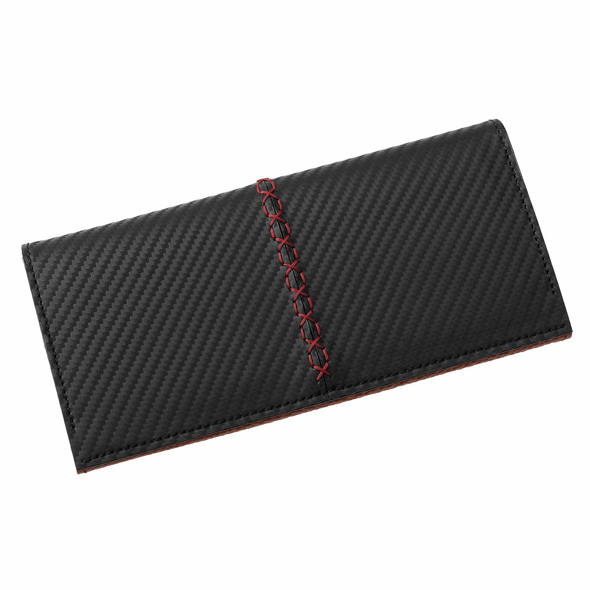 neuinteresse｜クチーレ ササマチ長財布｜ブラック×レッド