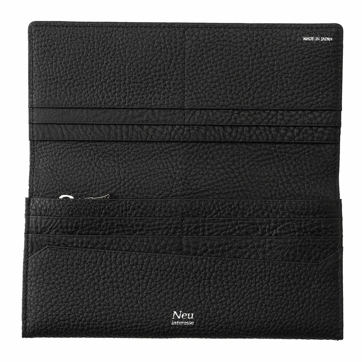 neuinteresse｜クチーレ ササマチ長財布｜ブラック