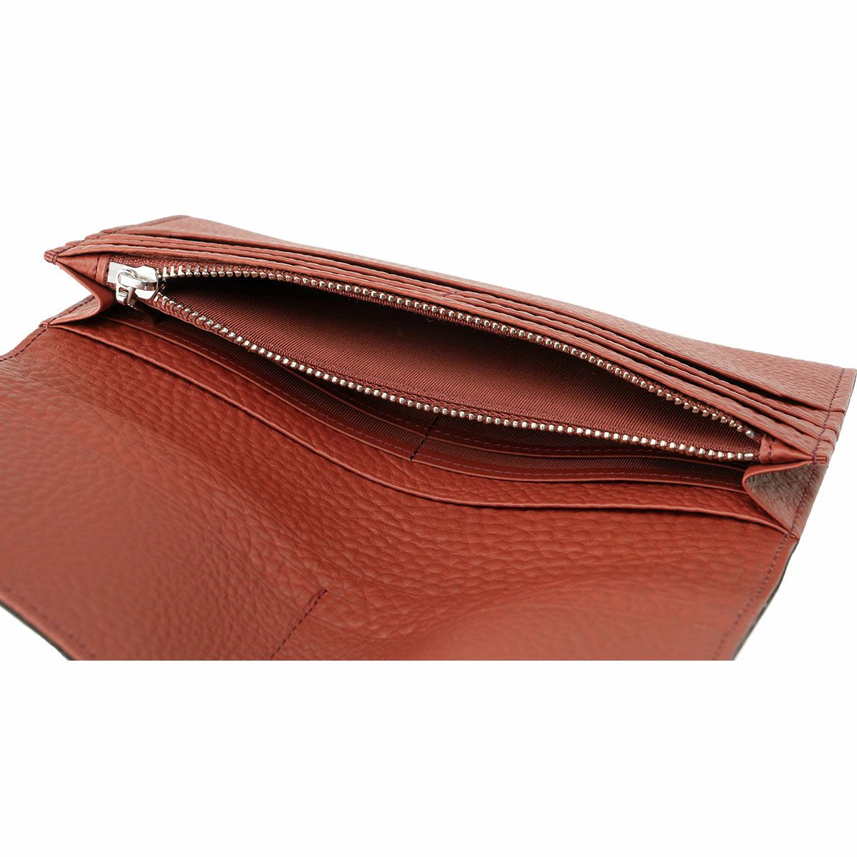 neuinteresse｜クチーレ ササマチ長財布｜ブラック×レッド