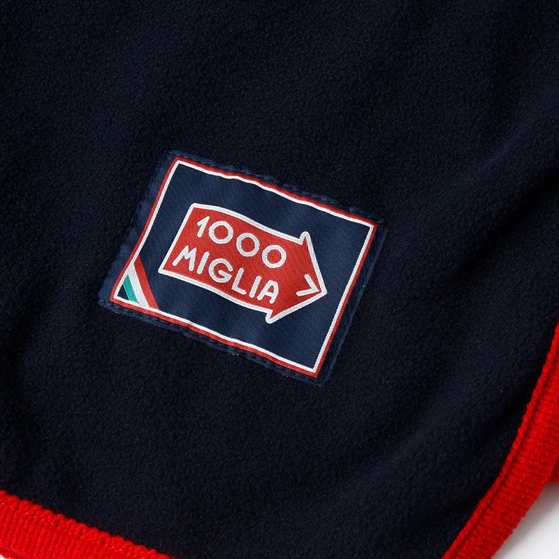 Mille Miglia｜ミッレ・ミリア パッチ ブランケット｜その他雑貨｜ネイビー