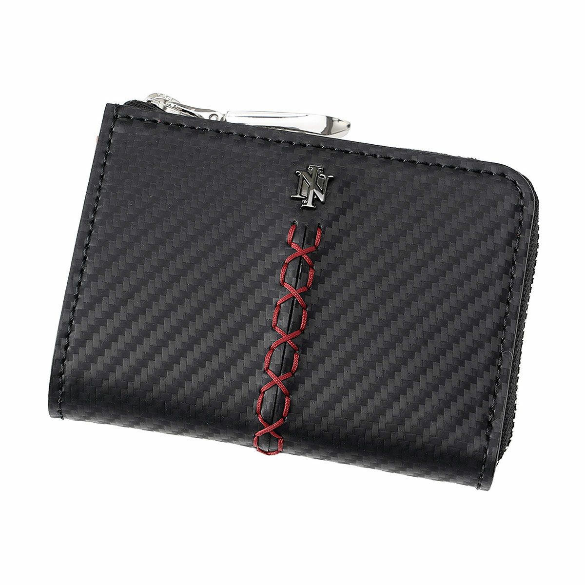 neuinteresse｜クチーレ LF小銭入れ｜財布｜ブラック×レッド