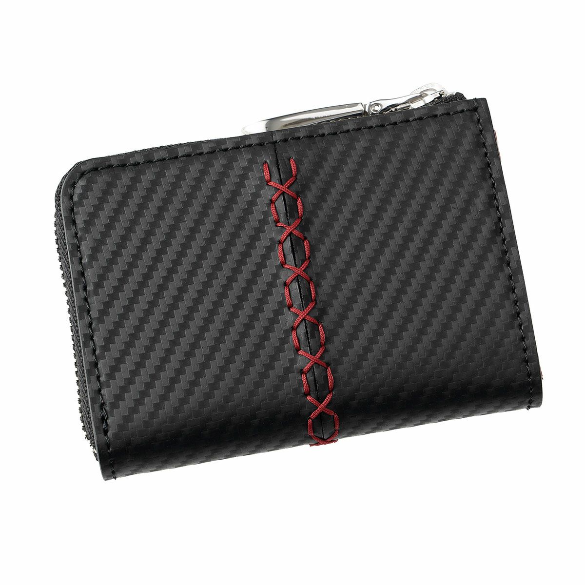 neuinteresse｜クチーレ LF小銭入れ｜財布｜ブラック×レッド