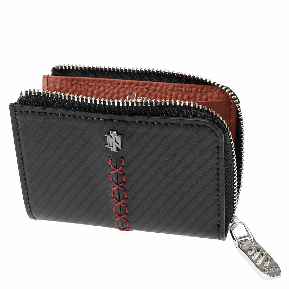 neuinteresse｜クチーレ LF小銭入れ｜財布｜ブラック×レッド