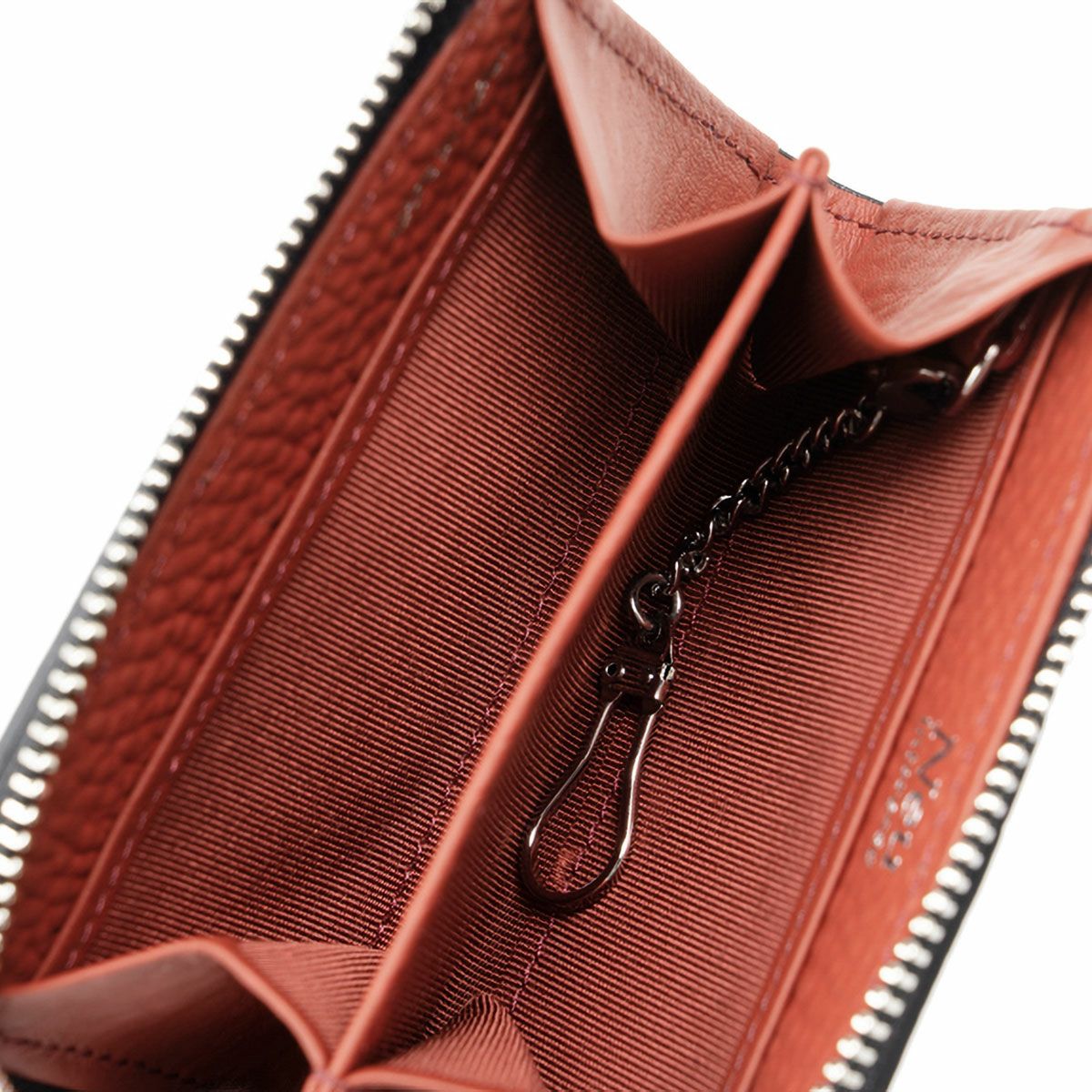 neuinteresse｜クチーレ LF小銭入れ｜財布｜ブラック×レッド