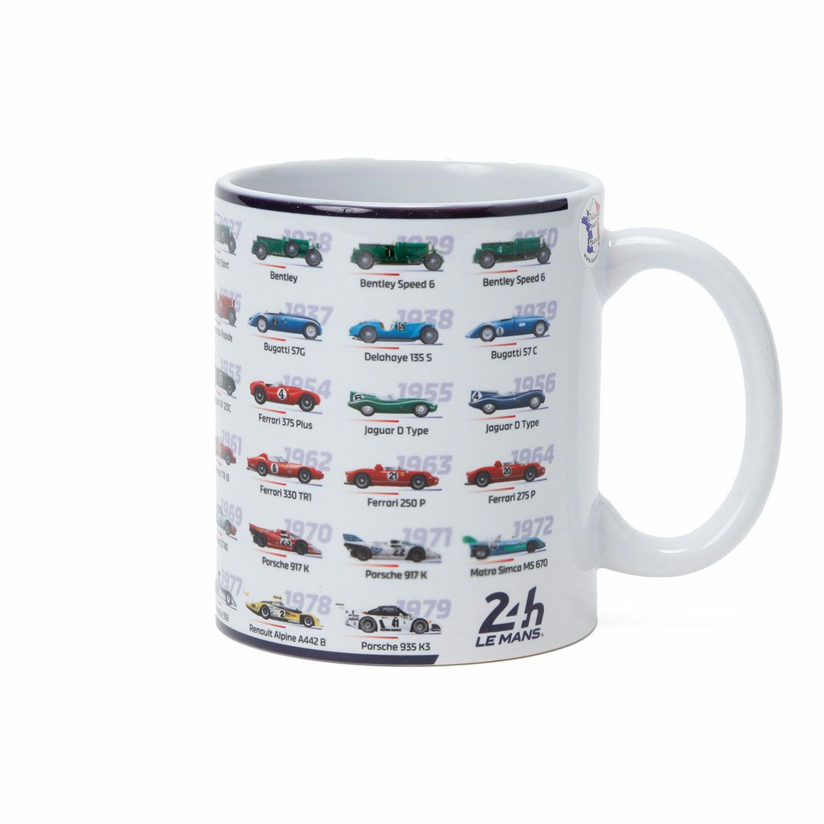 Le Mans 24h｜ル・マン 24H 2024 歴代 ウィナー マグカップ セット｜その他雑貨｜ホワイト×ネイビー