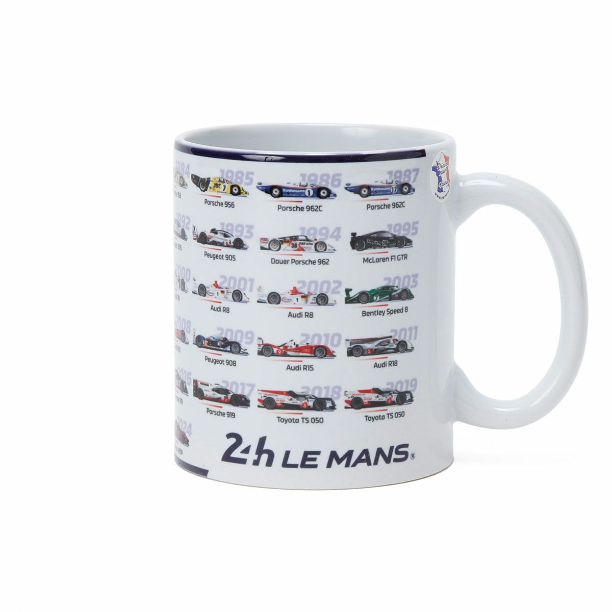 Le Mans 24h｜ル・マン 24H 2024 歴代 ウィナー マグカップ セット｜その他雑貨｜ホワイト×ネイビー