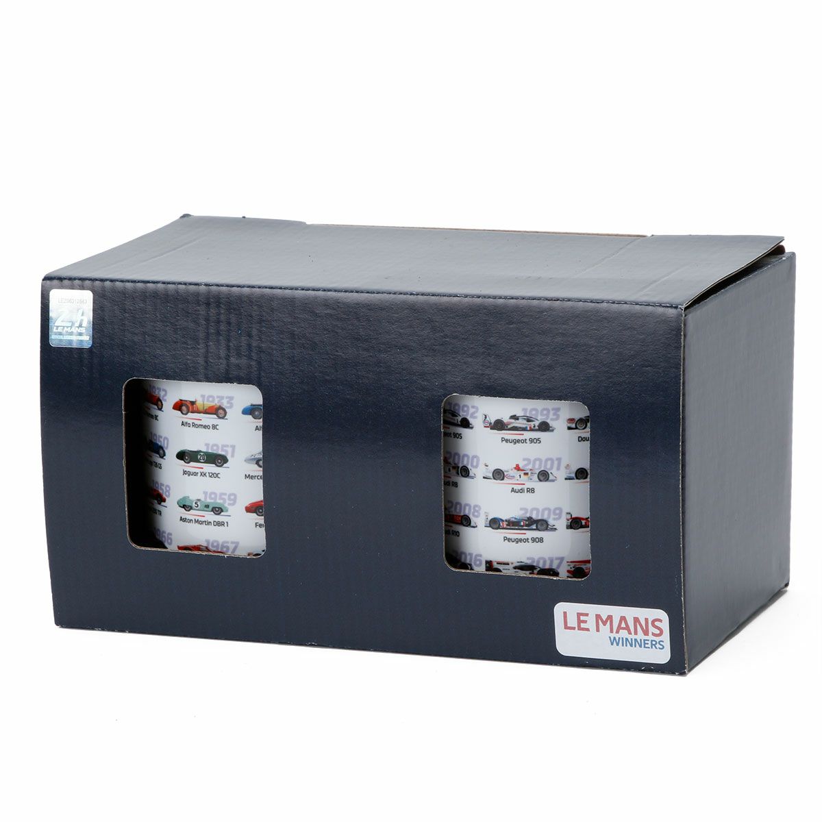 Le Mans 24h｜ル・マン 24H 2024 歴代 ウィナー マグカップ セット｜その他雑貨｜ホワイト×ネイビー