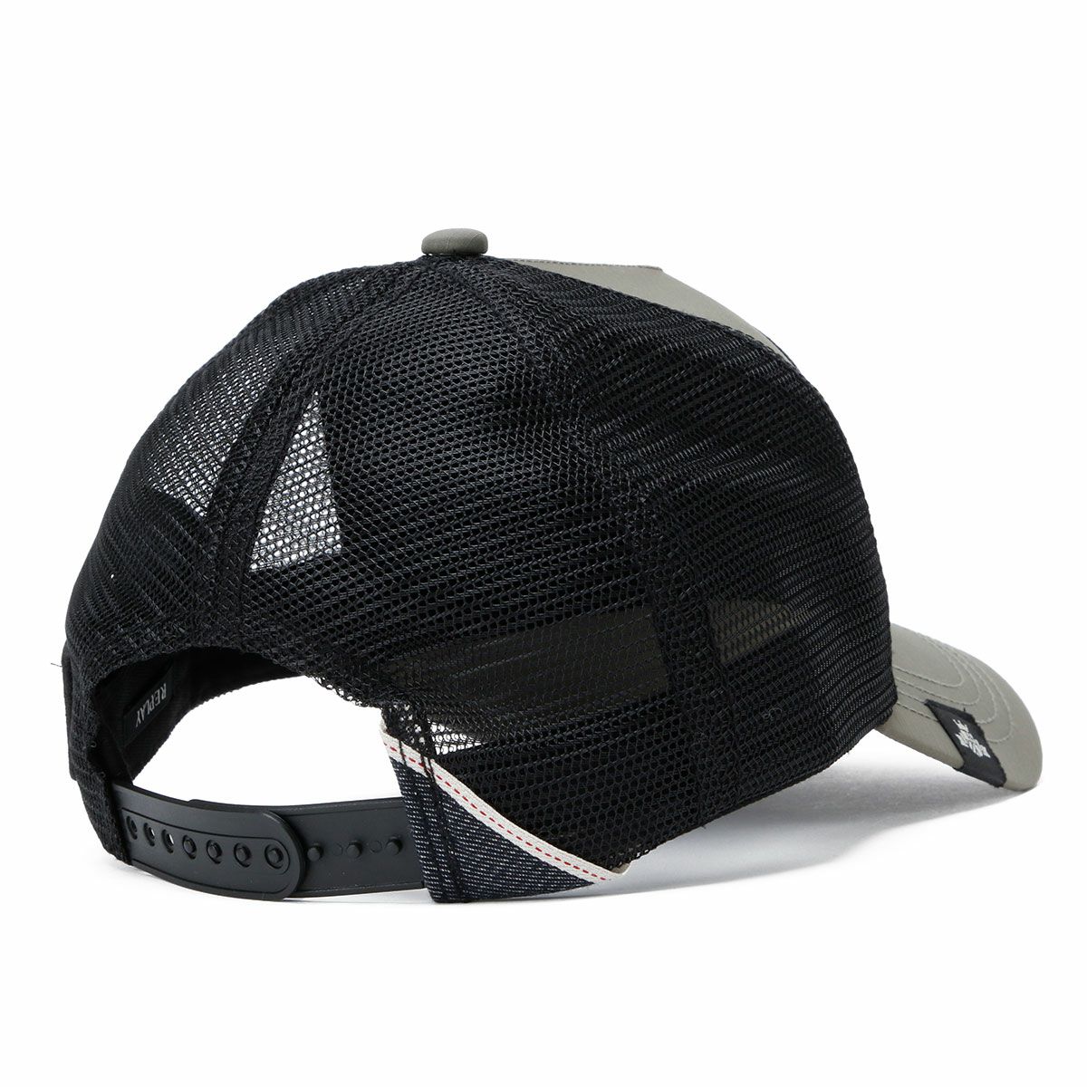 Replay｜リップストップ タイガーロゴ キャップ｜帽子｜ダスティオリーブ