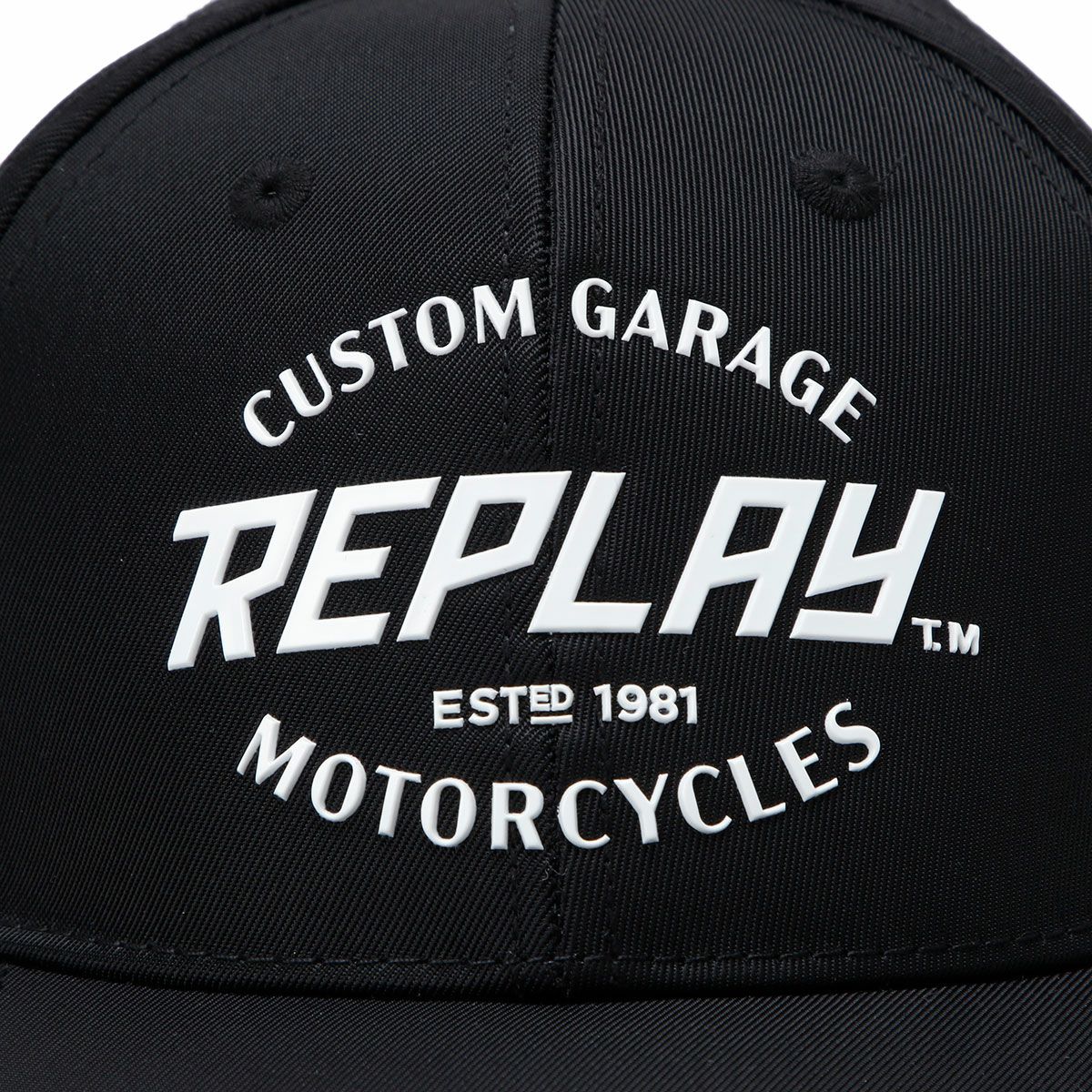 Replay｜3D ロゴ キャップ｜帽子｜ブラック