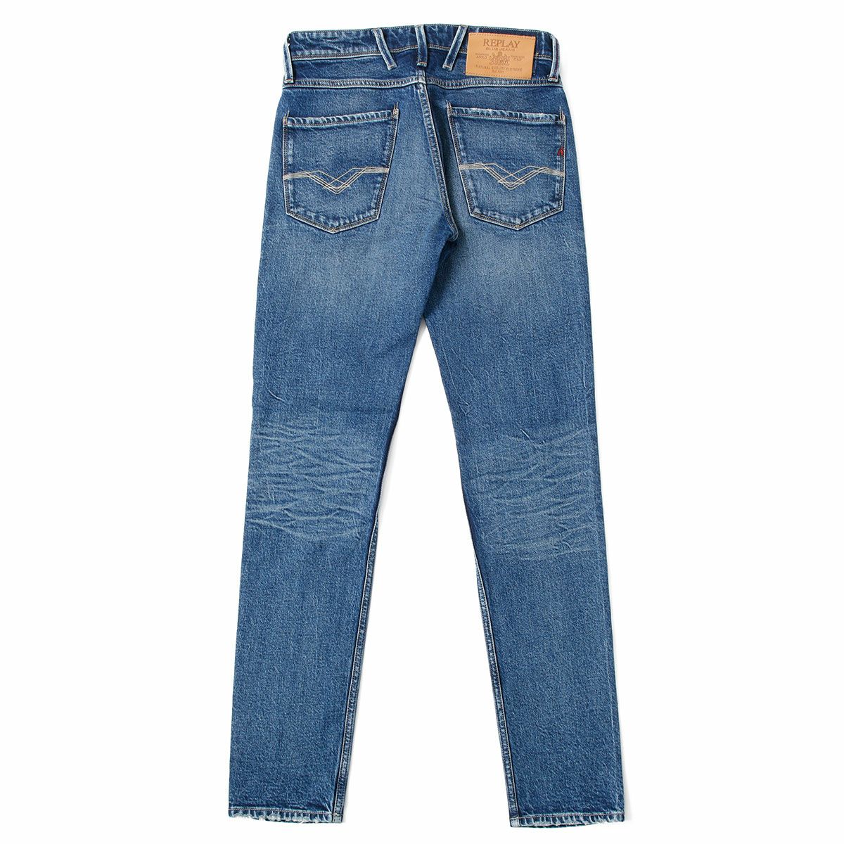 Replay｜アンバス スリムフィット ジーンズ｜デニム｜ミディアムブルー