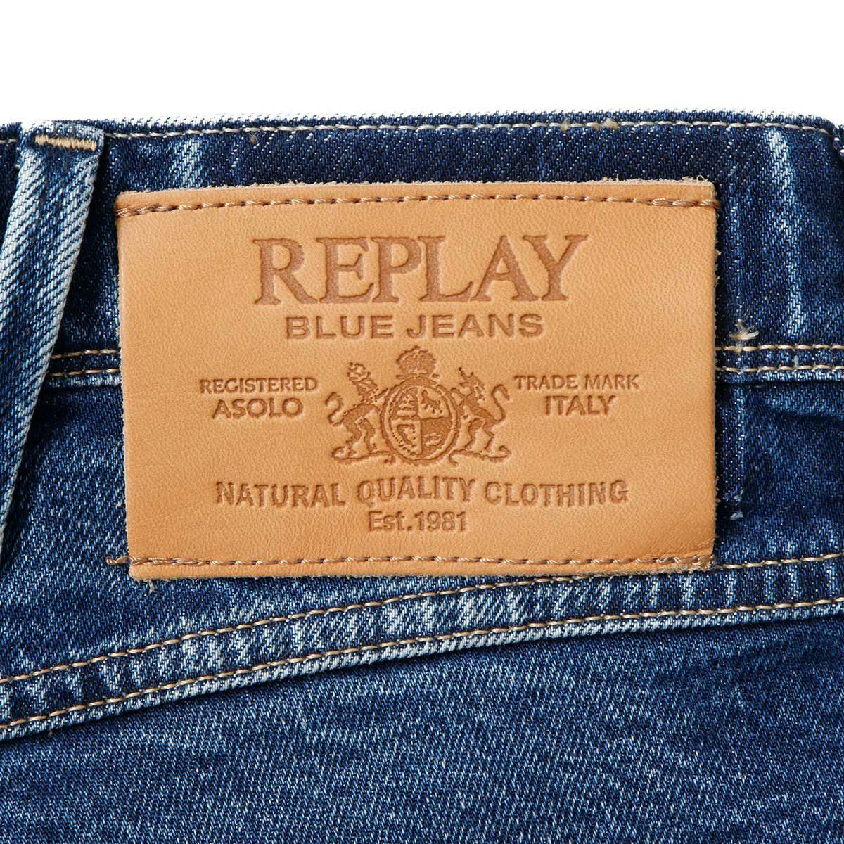 Replay｜アンバス スリムフィット ジーンズ｜デニム｜ミディアムブルー