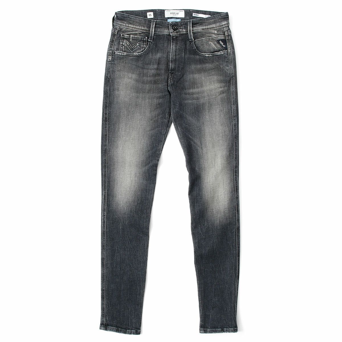 Replay｜ブローニー スーパースリム パワーストレッチ ジーンズ｜デニム
