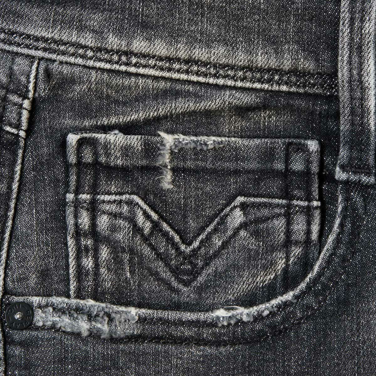 Replay｜ブローニー スーパースリム パワーストレッチ ジーンズ｜デニム｜ダークグレー