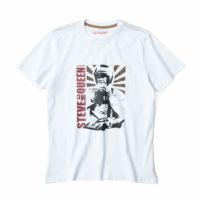 Steve McQueen｜スティーブ・マックィーン x ル・マン 24h OLD AFFICHE Tシャツ｜オフホワイト