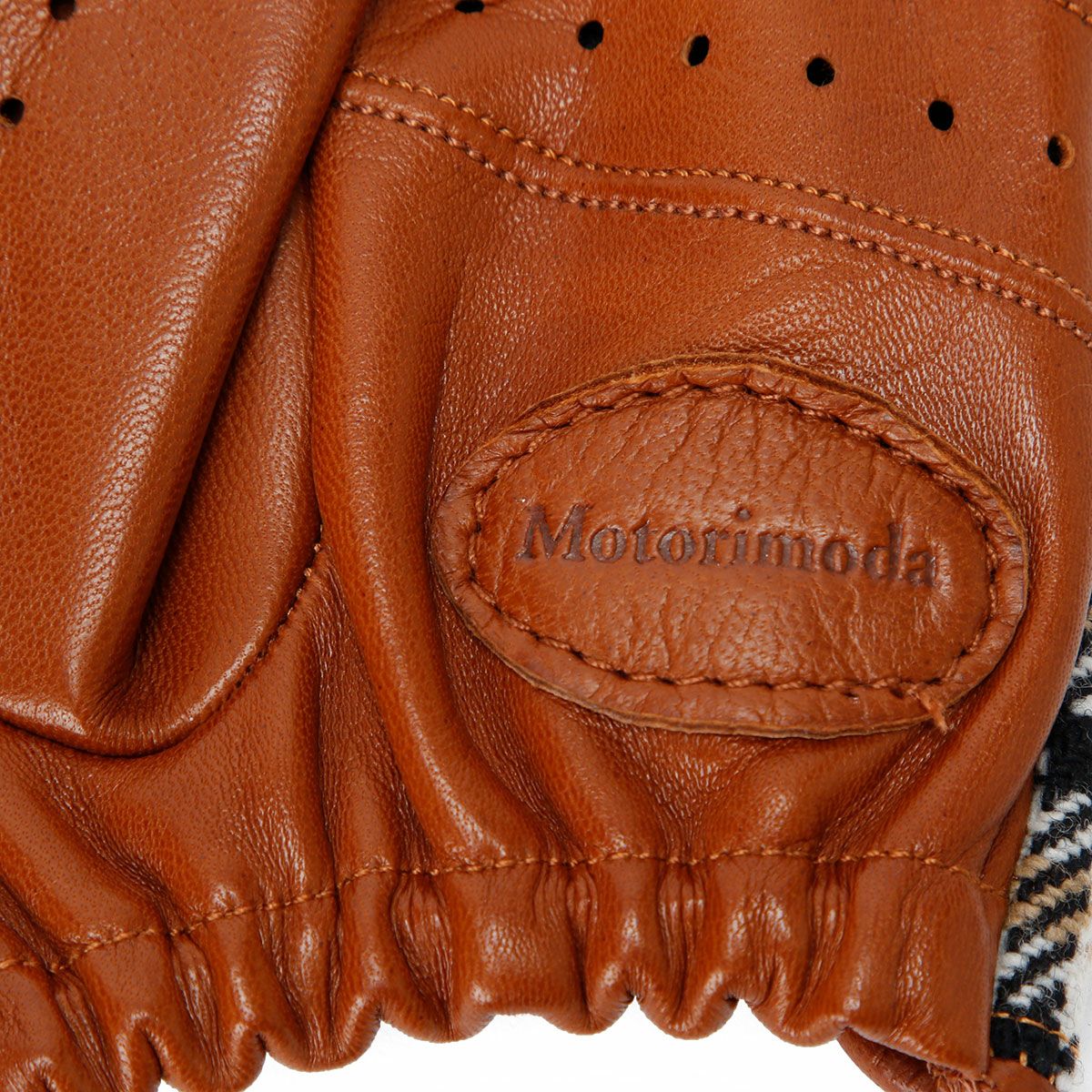 Fashion Helmet｜PEPITA レザー ドライビンググローブ｜ロング｜コニャック