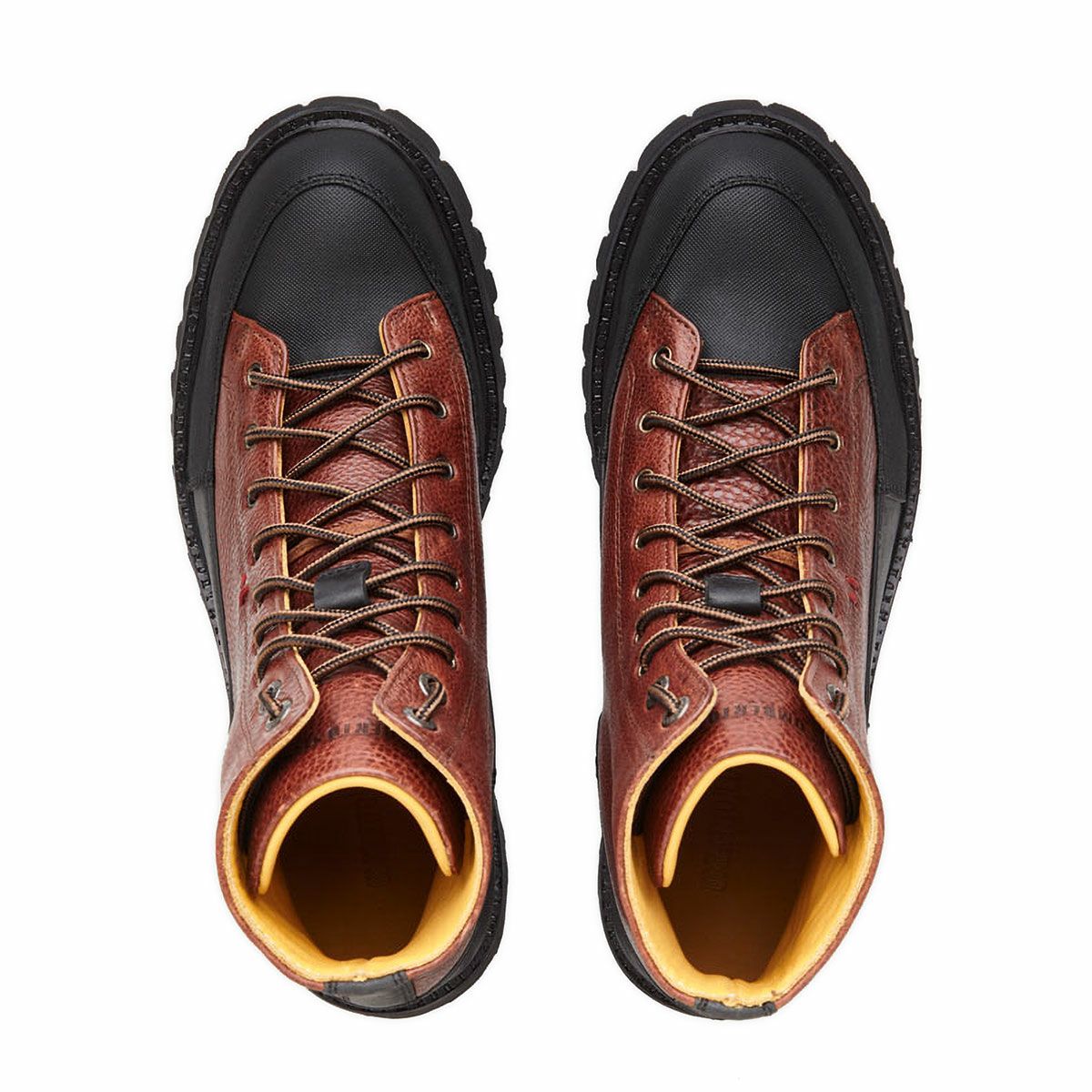 UMBERTO x LUCE｜テレン バイカー ブーツ｜ブーツタイプ｜ウォルナットブラウン