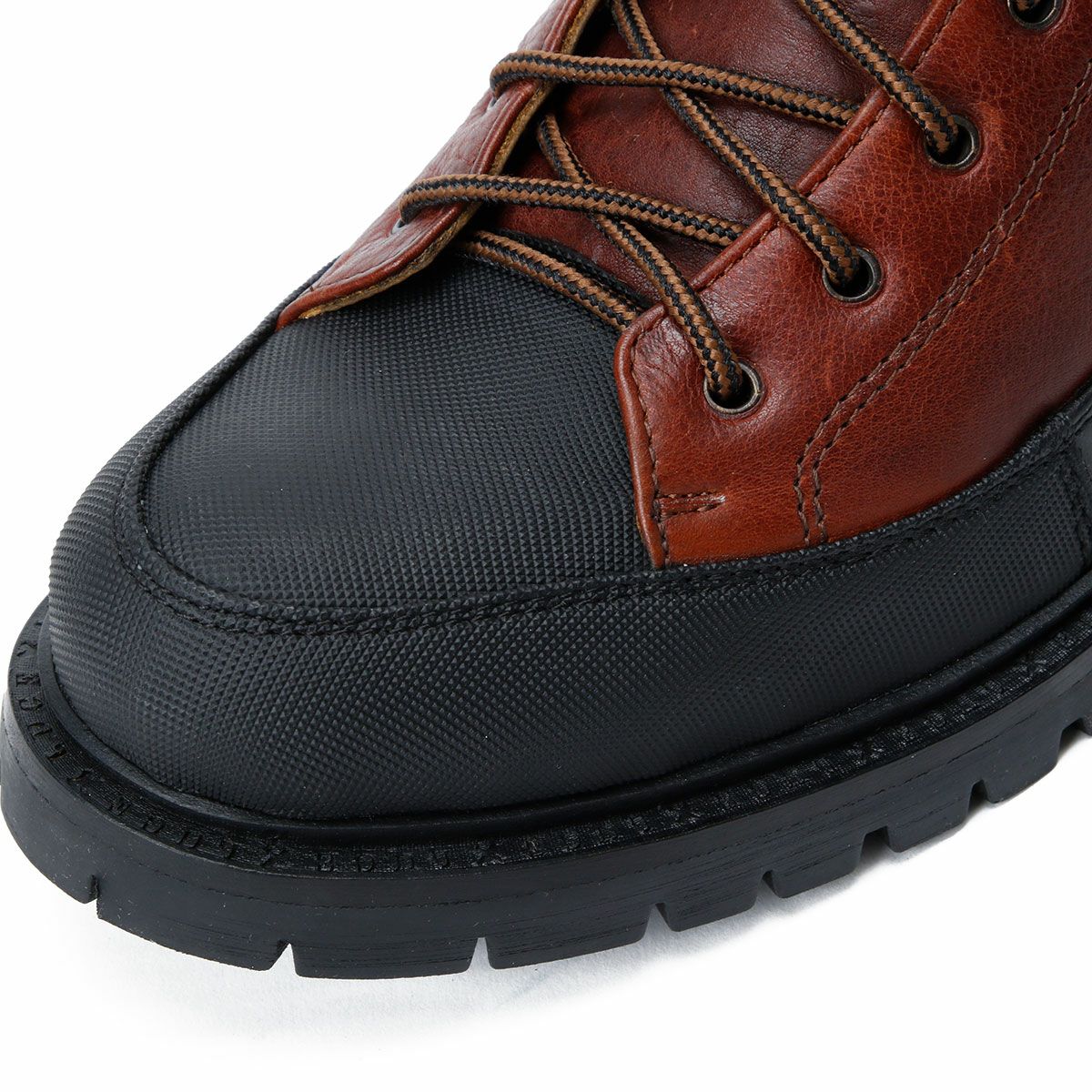 UMBERTO x LUCE｜テレン バイカー ブーツ｜ブーツタイプ｜ウォルナットブラウン