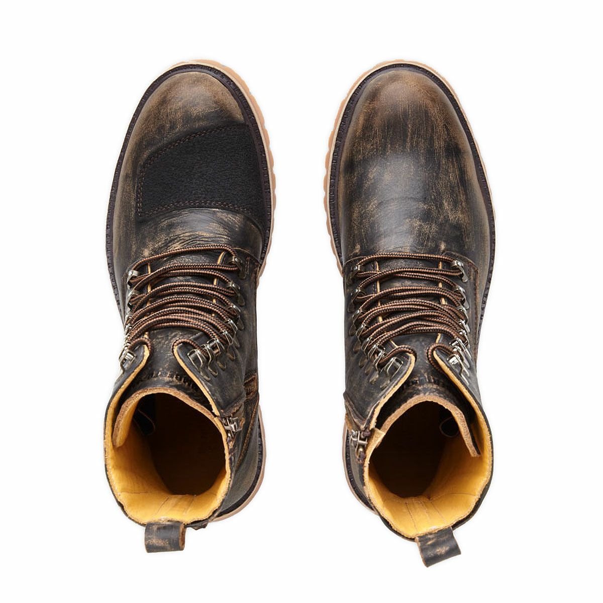 UMBERTO x LUCE｜デューン バイカーブーツ｜ブーツタイプ｜ダークブラウン