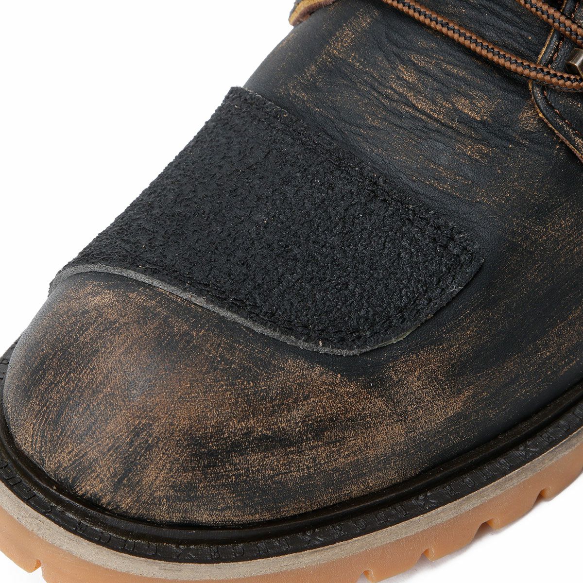 UMBERTO x LUCE｜デューン バイカーブーツ｜ブーツタイプ｜ダークブラウン