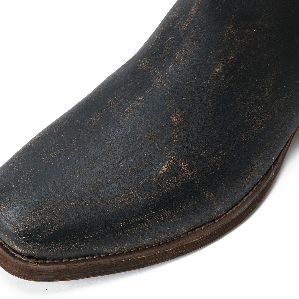 UMBERTO x LUCE｜ラッサー カウボーイ ブーツ｜ブーツタイプ｜ダークブラウン