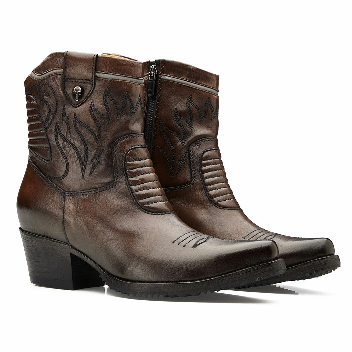 UMBERTO x LUCE｜ビアード レディース カウボーイ ブーツ｜ブーツタイプ