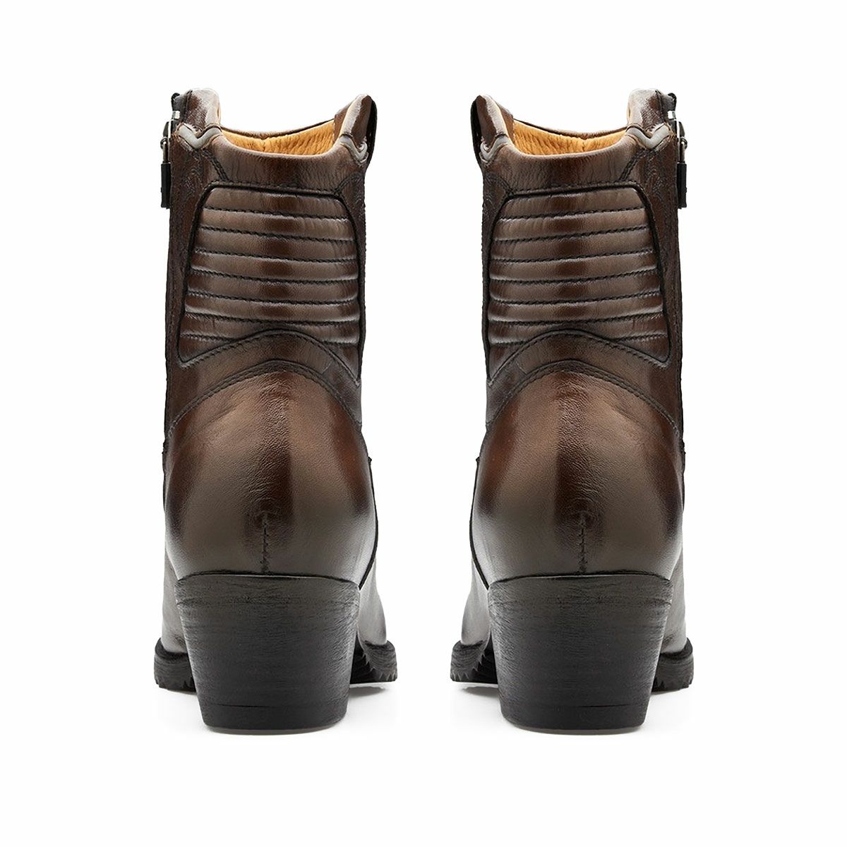 UMBERTO x LUCE｜ビアード レディース カウボーイ ブーツ｜ブーツタイプ｜ブラウン