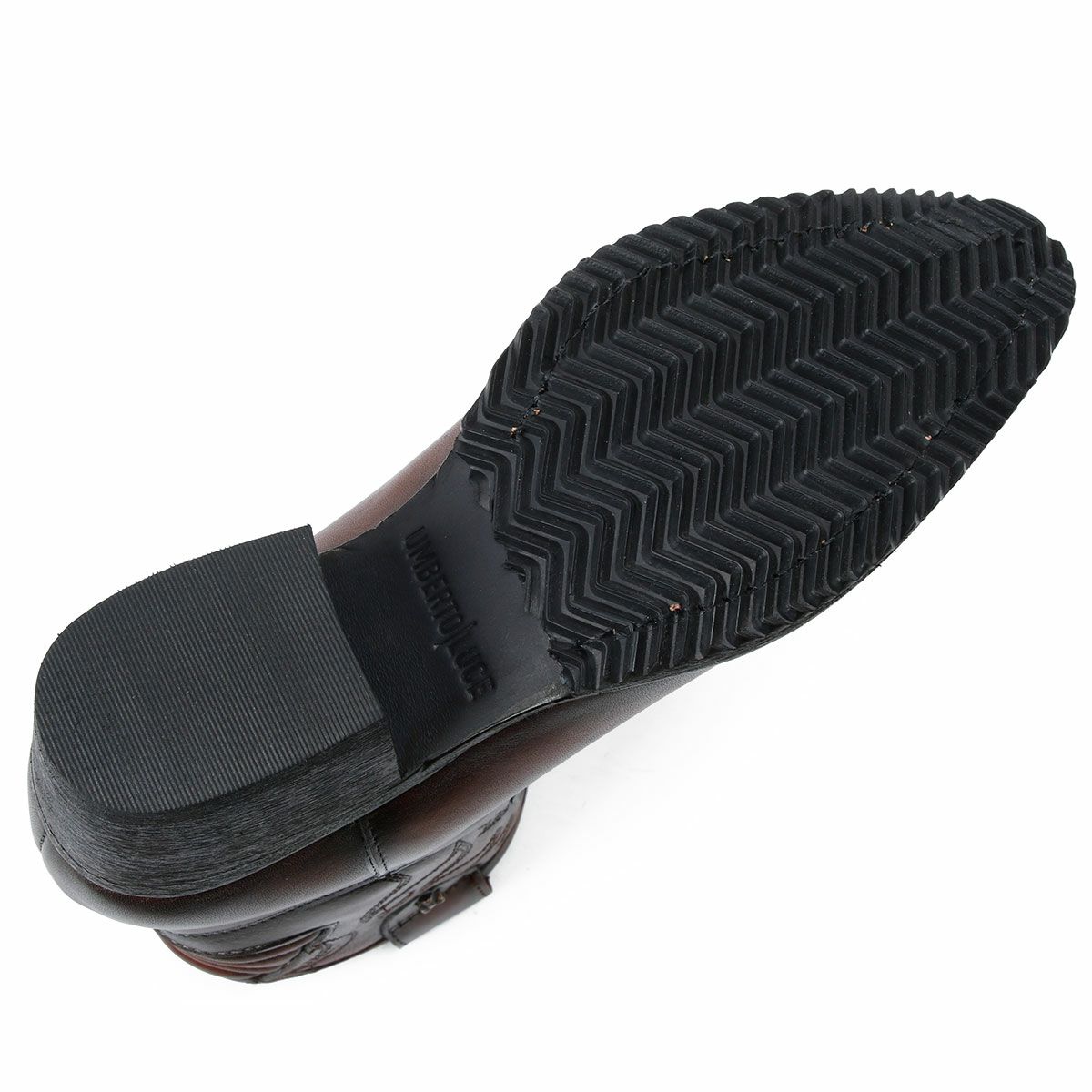 UMBERTO x LUCE｜ビアード レディース カウボーイ ブーツ｜ブーツタイプ｜ブラウン