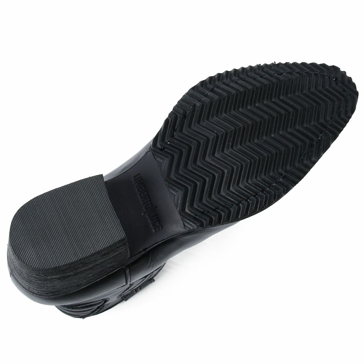 UMBERTO x LUCE｜ストリングフィールド カウボーイ レディース ブーツ｜ブーツタイプ｜ブラック