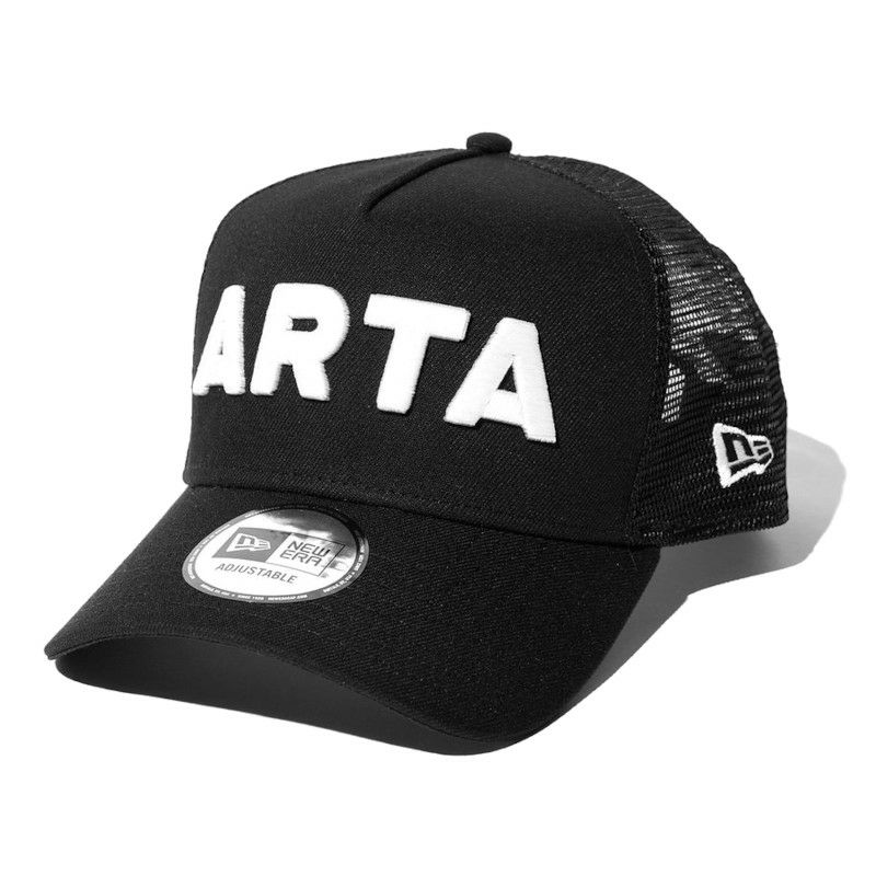 ARTA｜ニューエラ ナインフォーティ ARTA A-Frame トラッカー｜帽子｜ブラック×ホワイト