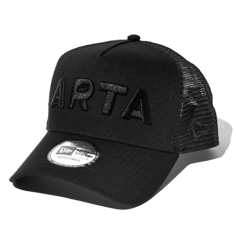 ARTA｜ニューエラ ナインフォーティ ARTA A-Frame トラッカー｜帽子｜ブラック×ブラック