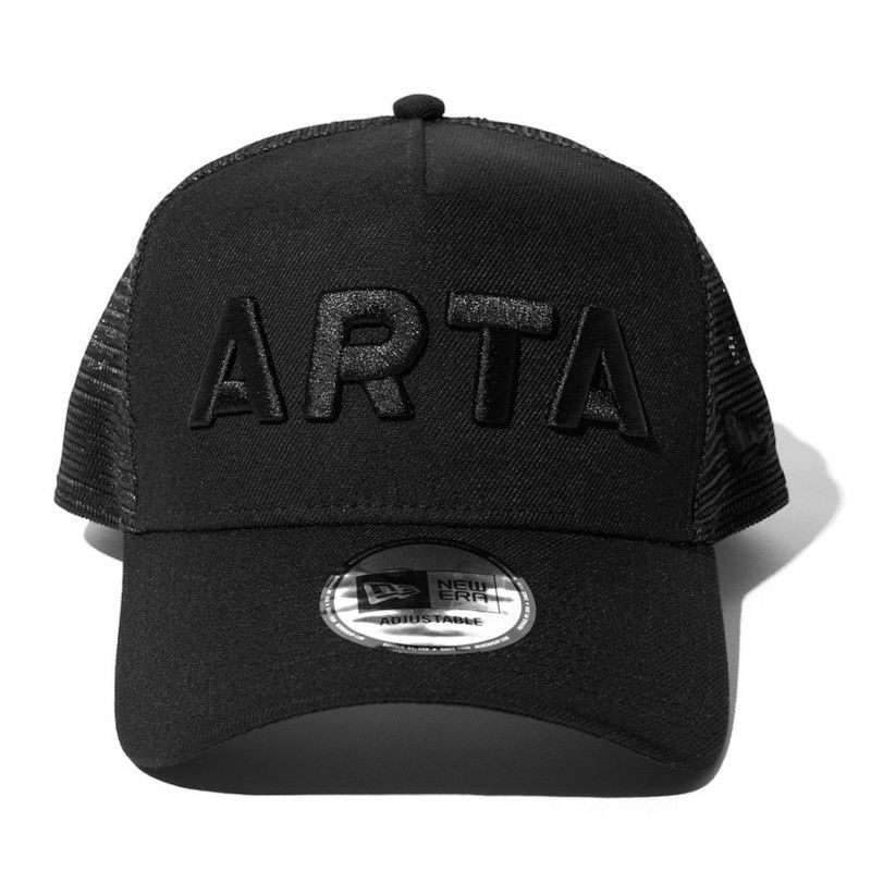 ARTA｜ニューエラ ナインフォーティ ARTA A-Frame トラッカー｜帽子｜ブラック×ブラック