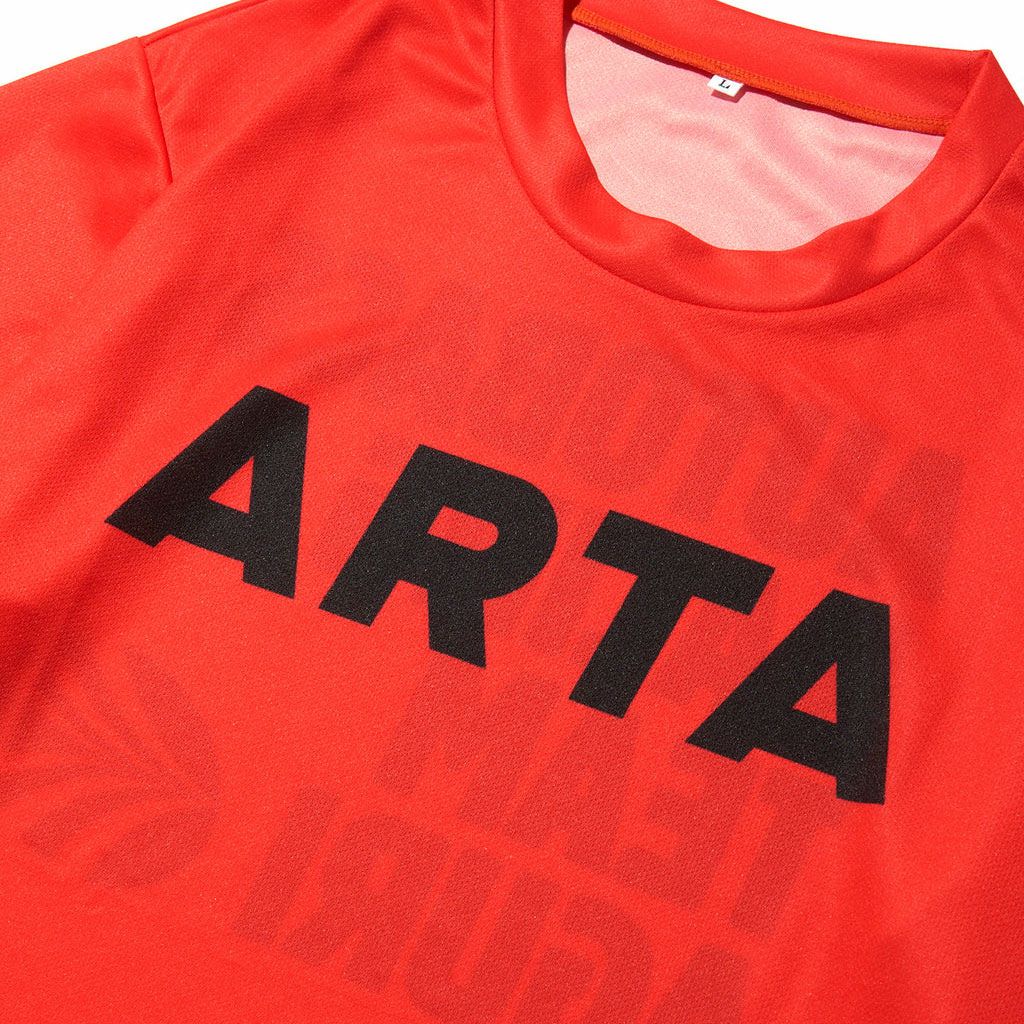 ARTA｜ARTA MUGEN テック Tシャツ｜レッド